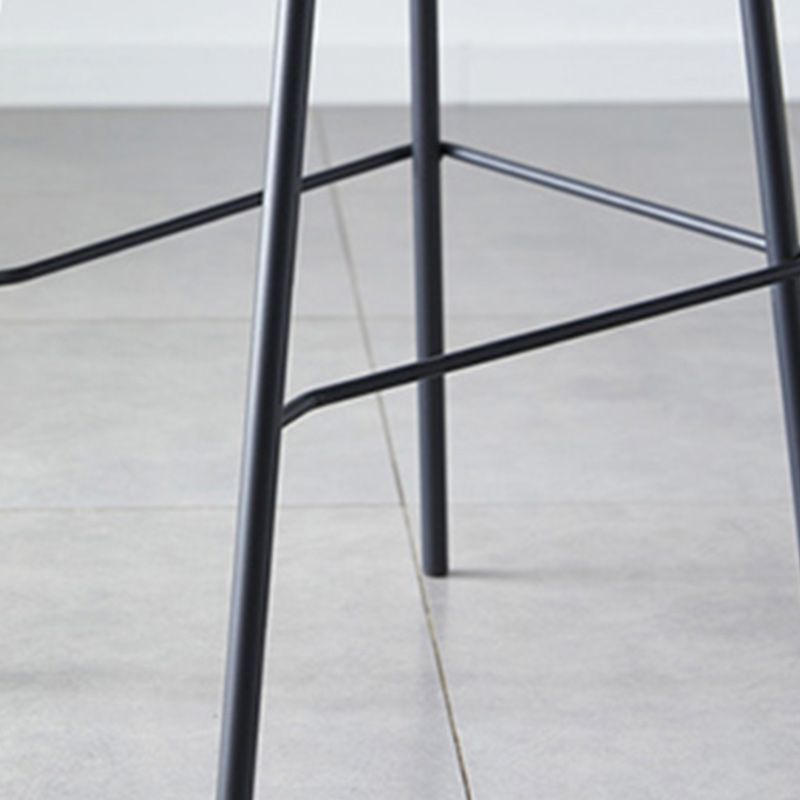 Nordic Style Bar Stool Metal Counter Bar Stool for Restaurant