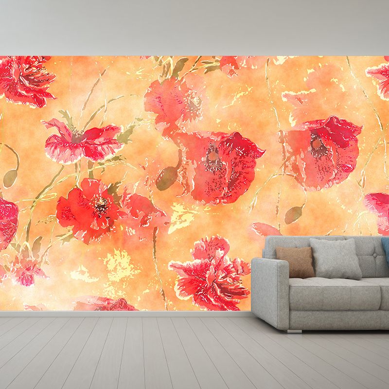 Environmental Wall Mural Wallpaper Flower Decoration Living Room Wall Mural