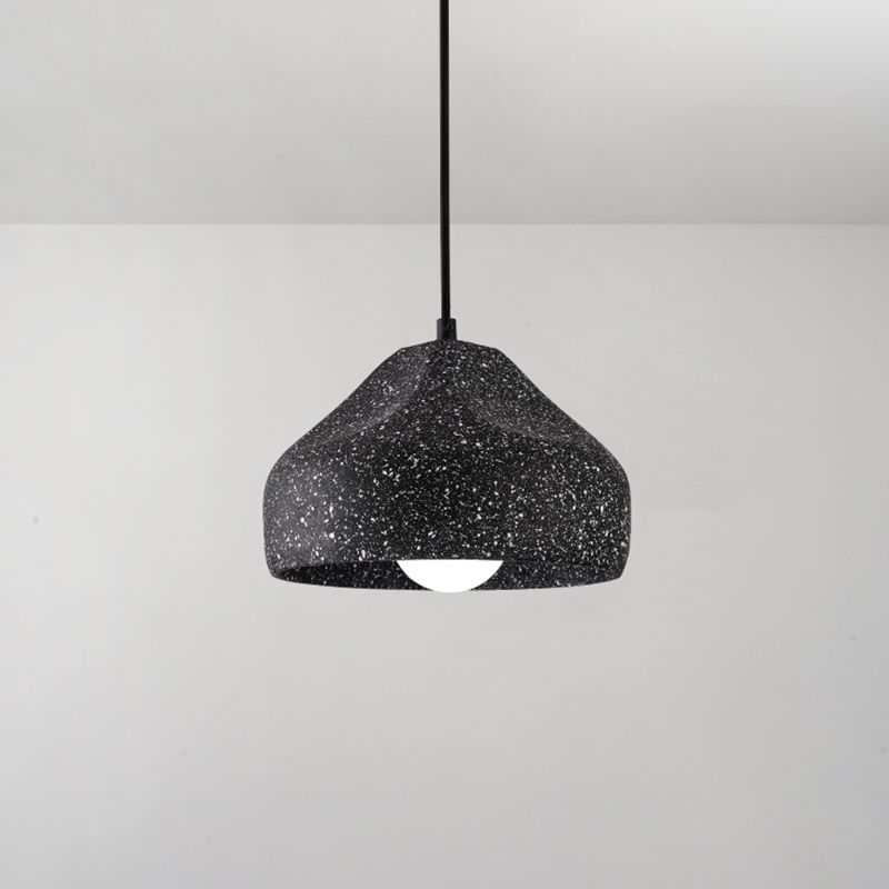 Ciment Geometric Shade Plafond Light Modern Style Single Single Sanging Lamping pour salle à manger