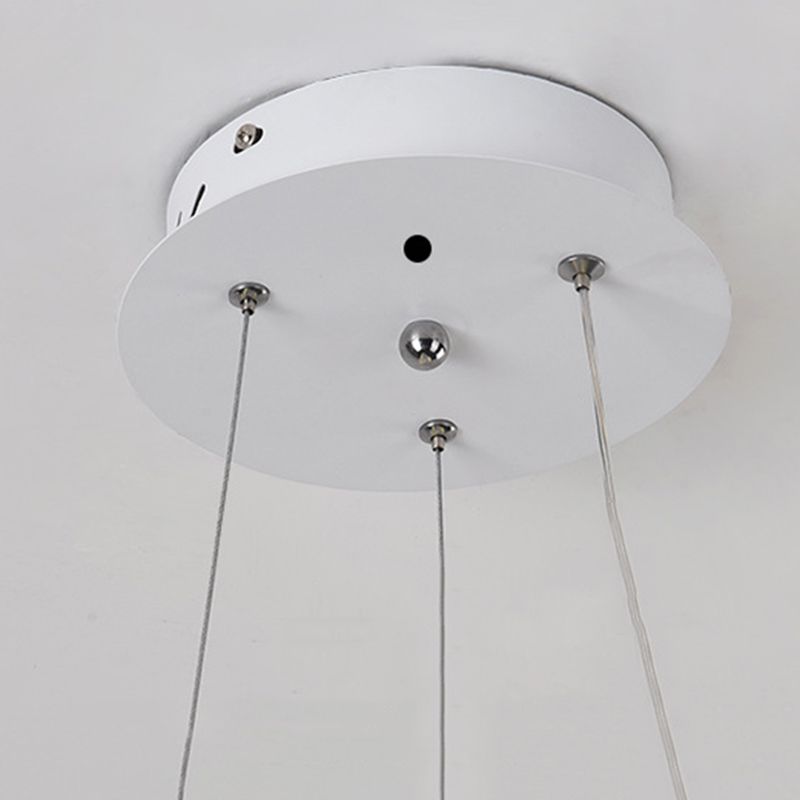 Nordic Modern Caractéristique Style LED Pendant le lustre Light for Living Room Dining Room Study