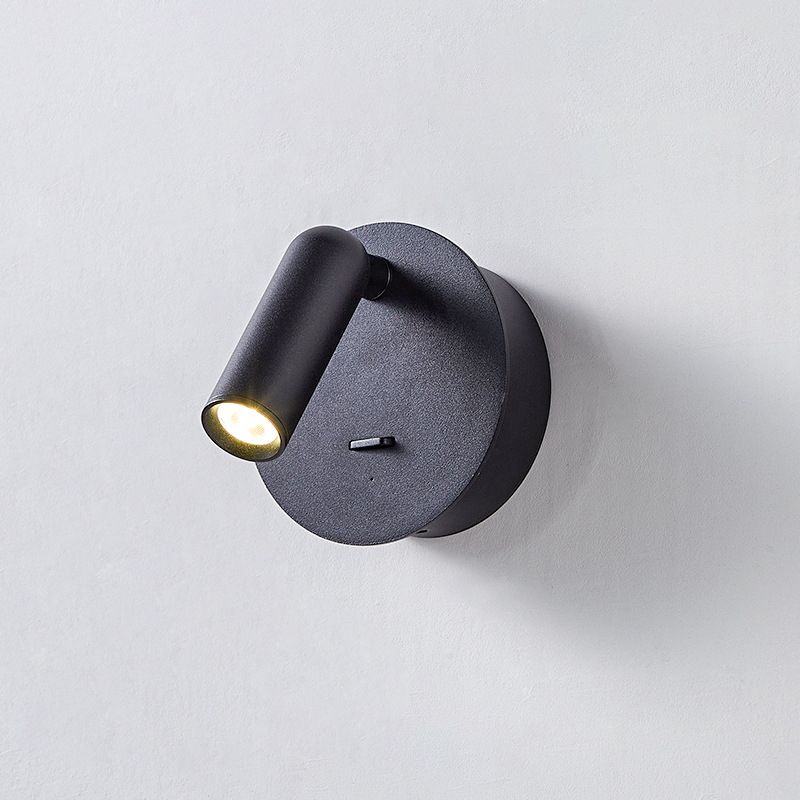 Modern Tubes Sconce Light Fixtures Metal 1 Light Wall Sconces