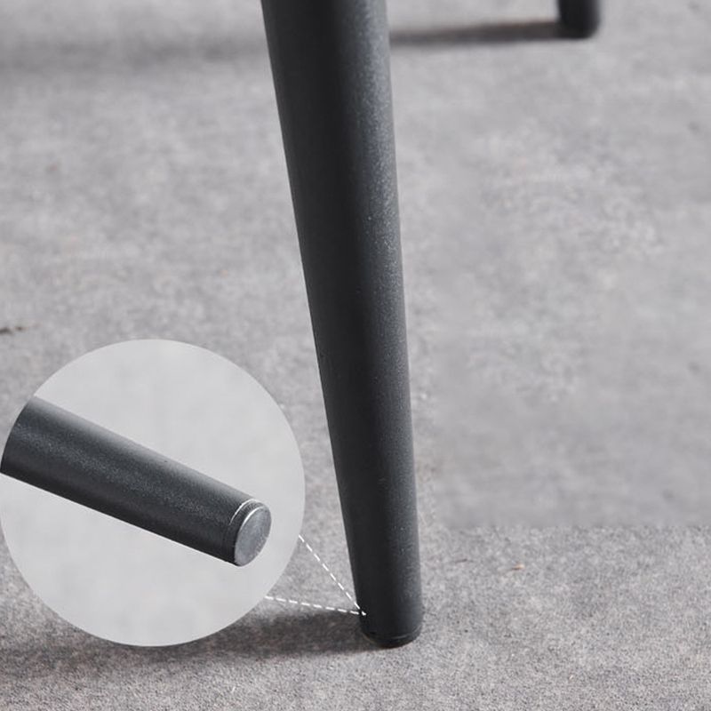 Industrial Dining Room Chair Upholstered Armless Dining Chairs