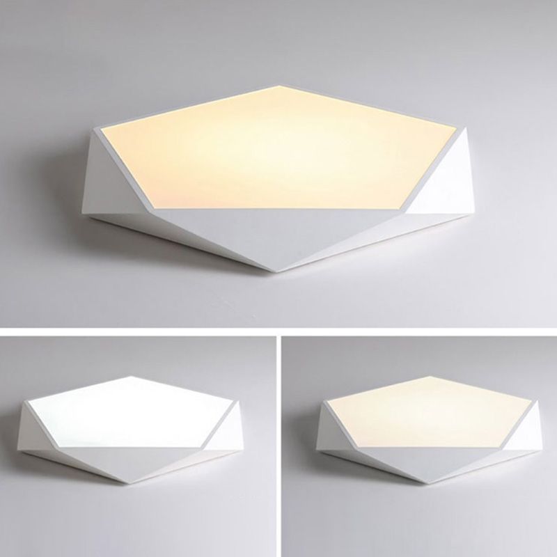 Nordic flushmountlights plafonnier macaron coloré pour salon