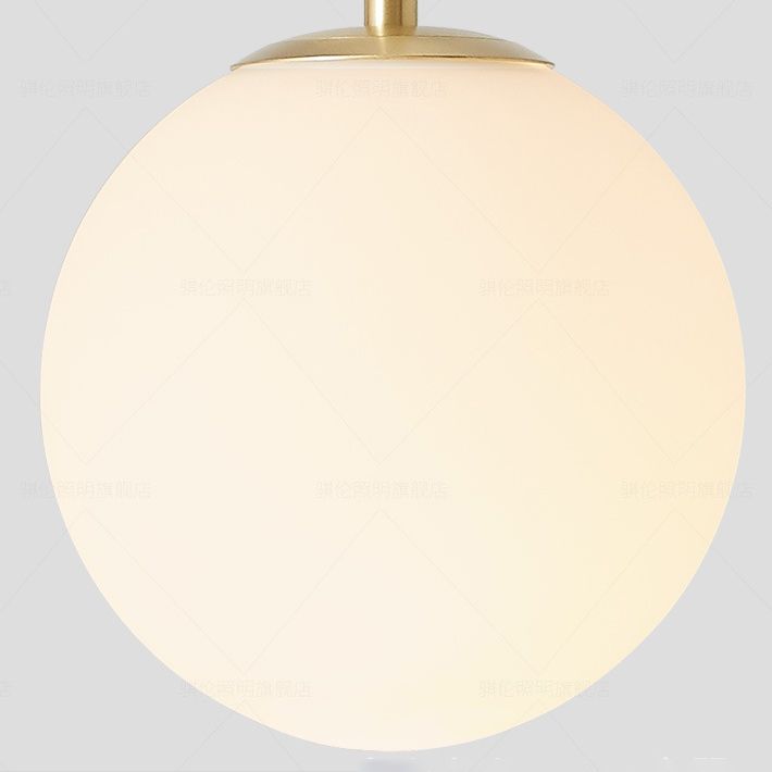 Contemporary Vanity Light Household Glass Shade Wall Light Sconce for Washroom