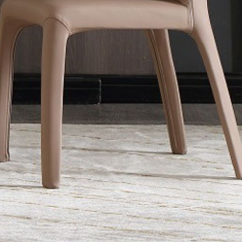 Contemporary Chair Dining Chairs with Metal Legs for Kitchen