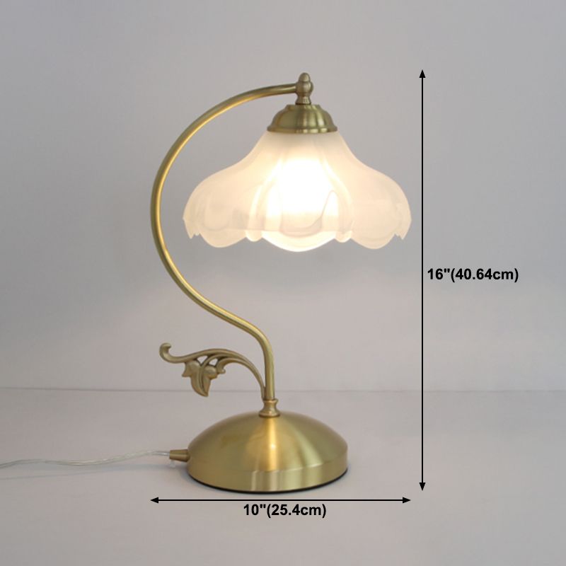 Éclairage d'éclairage de bureau domestique créatif en verre de la lampe de ménage pour le salon