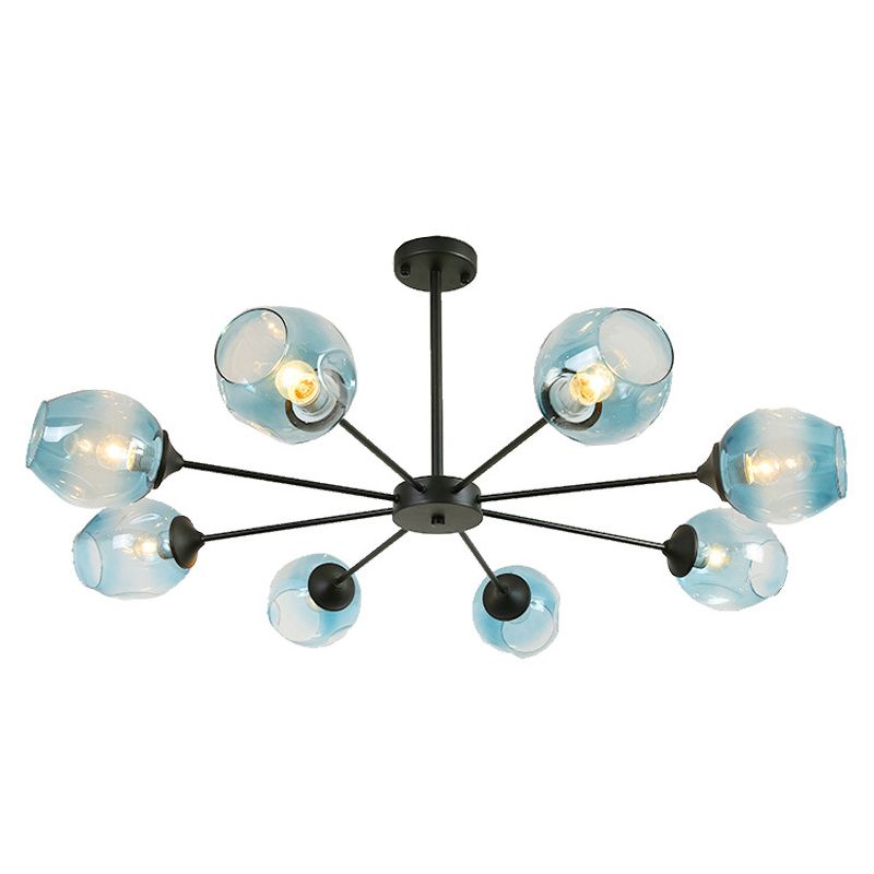 Whisky Glass Shape Branch Sospeded Light Contemporary Simplicity Hanging Lamp per soggiorno