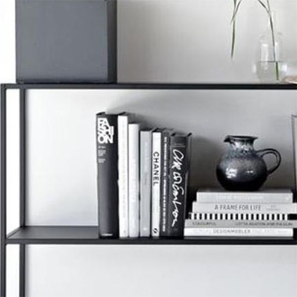 Contemporary Iron Console Sofa Table Rectangle Console Accent Table with Shelf for Hall