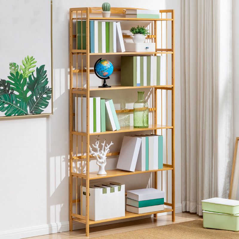 Rectangle Wooden Bookshelf Modern Style Home Office Bookcase