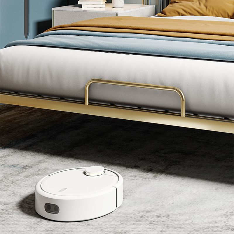 Glam Style Metal Bed Including HeadboardPanel Bed , 43 inch High