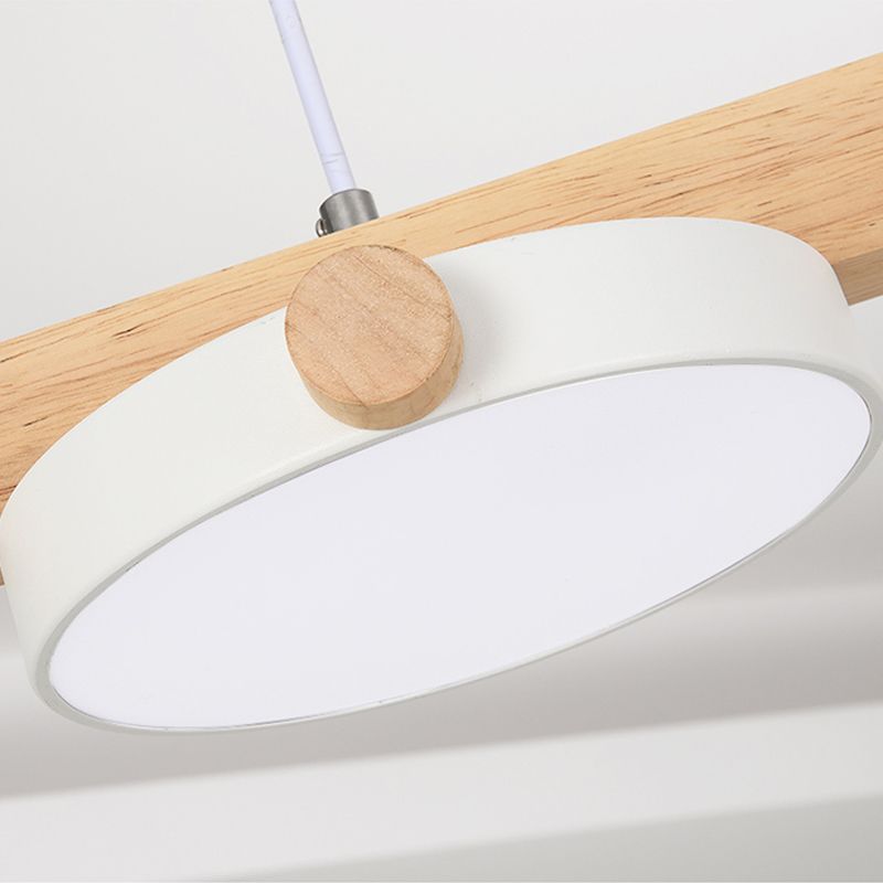 Modern Island Light Colorful Metallic Hanging Lighting Fixture for Dining Room