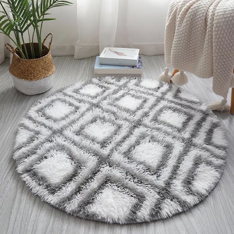 Scandinavische decoratie Tapijt tapijt multi-gekleurd geprinte gebied tapijt Niet-slip achterste vlekbestendig binnendeken