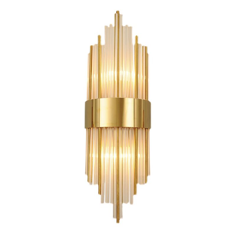 Forme géométrique Crystal Light Style moderne 2 lumières