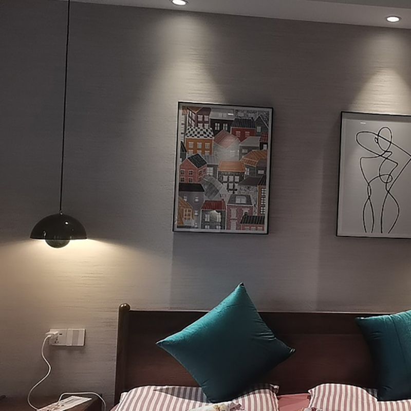 Métal coloré lumière suspendue moderne la lumière du salon du salon