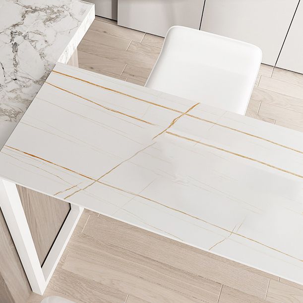 Stone Kitchen Double Pedestal Hall/Pub Table Modern Bistro Bar Height Cocktail Table