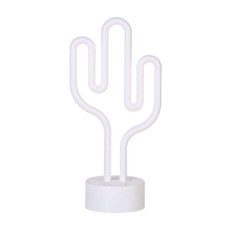 Lampada da comodino a forma di cactus batteria contemporanea a led alieting