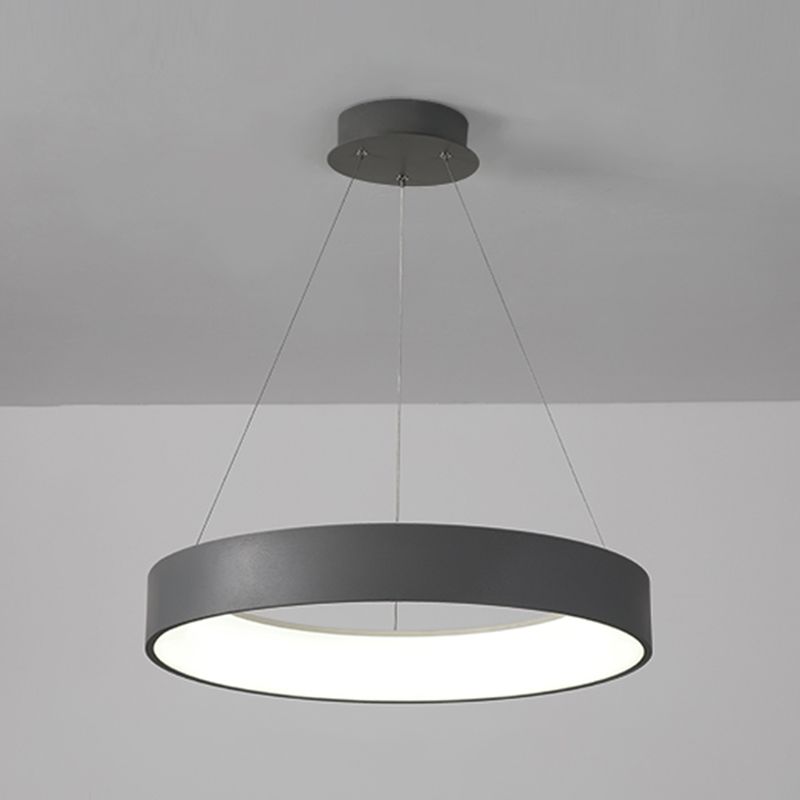Modern Simple Style LED Pendant Light Living Room Hanging Light Fixture