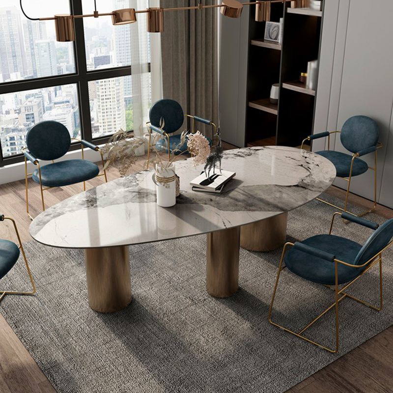 Metal Mesa sinterizada de Mesa de Interior de Luxury Luxury Luxury para cocina y comedor