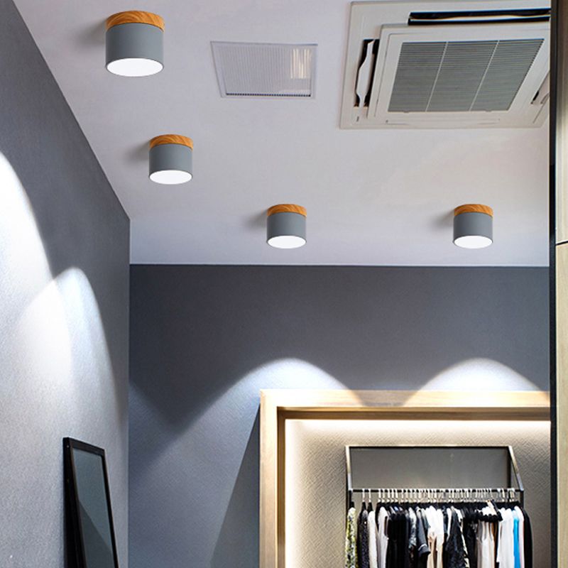 Moderne Macaron Mini Oberfläche Montiert Deckenlampe Wohn-Schlafzimmer LED-Spot-Panel Licht