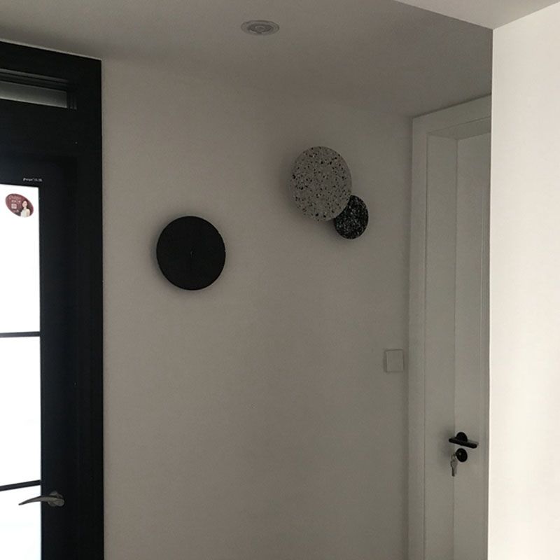 1-Light Stone Wall Sconce Modern Simple Wall Mount Lamp for Dining Room