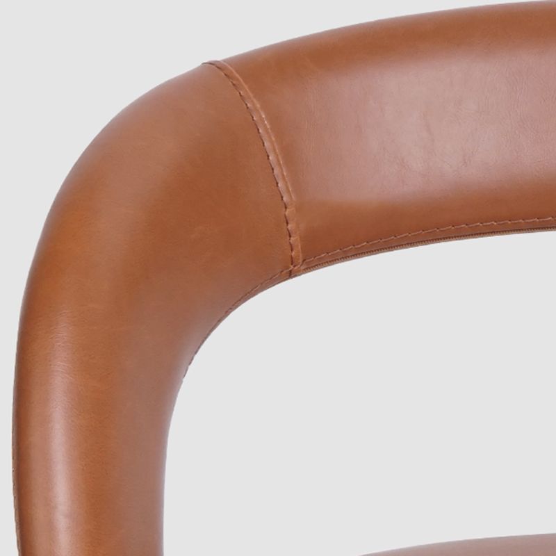 Adjustable Counter Height Stools Modern Faux Leather Bar Stools