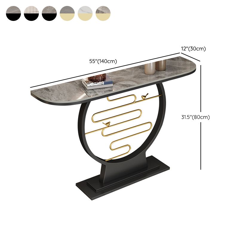 Glam Stain Resistant Console Accent Table Antique Finish Console Sofa Table