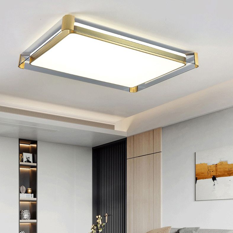 Metalen moderne stijl ontwerp inbouwverlichting LED-glaslamp voor woonkamer