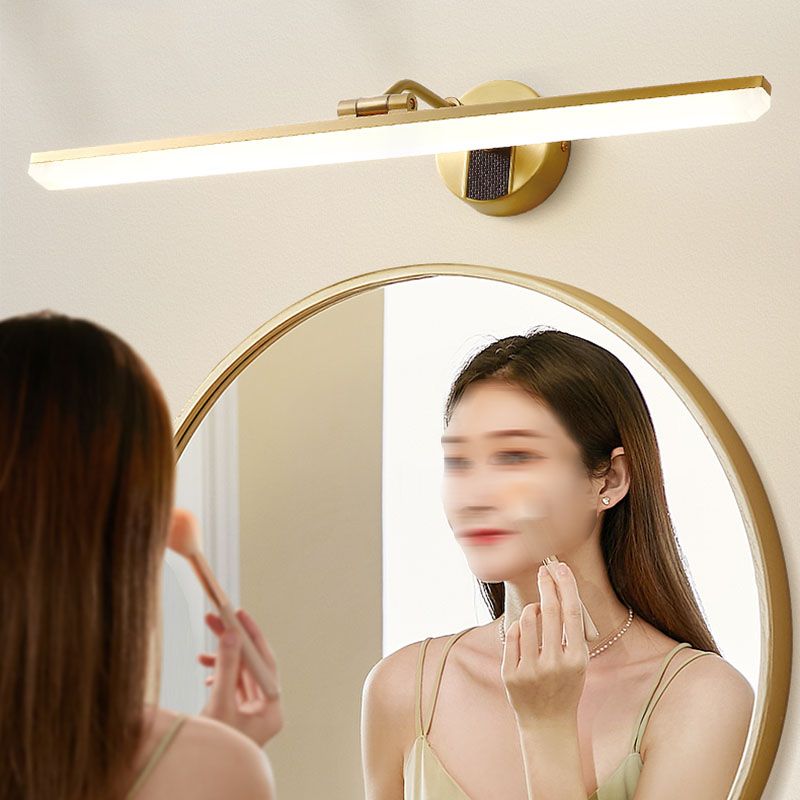 Moderne LED -Wandleuchten Metall Toilette Licht Spiegel Licht Kommode Licht Licht