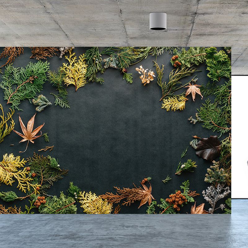 Environment Friendly Wall Mural Wallpaper Wood Texture Sitting Room Wall Mural