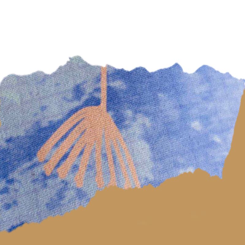 Minimalist Abstract Print Carpet Non-Slip Backing Area Rug Polyster Rug for Living Room