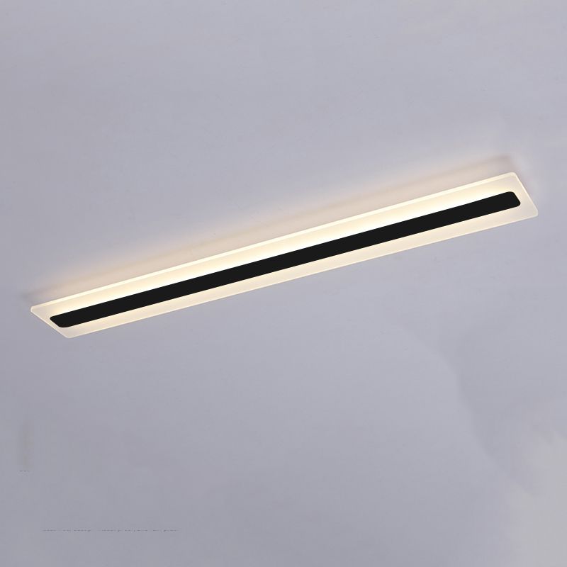 LAMPE MUR MUR simple Nordique LED moderne Long Strip Wall Lampe Forme pour le salon