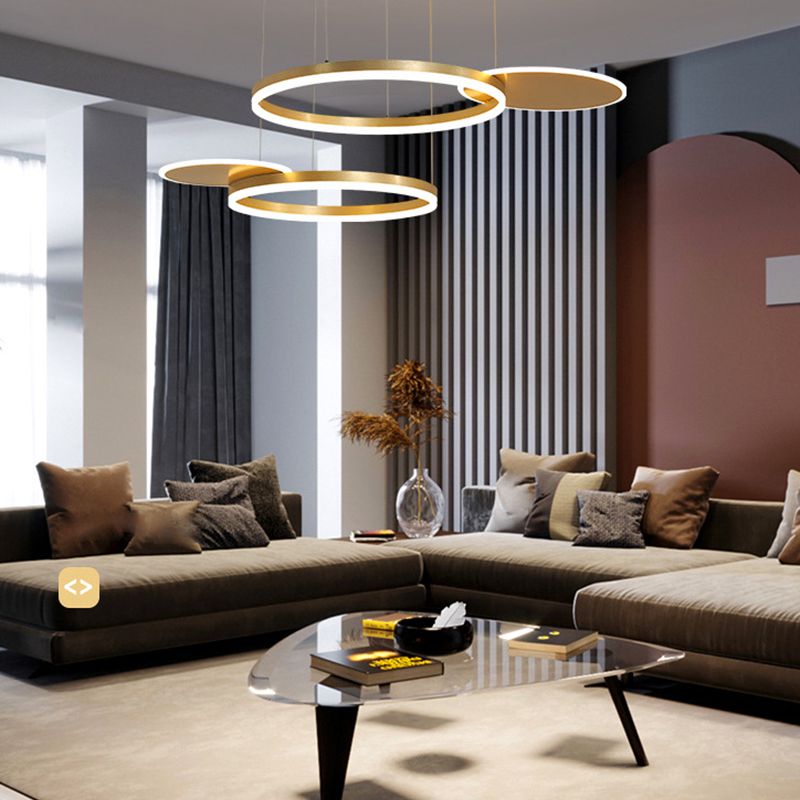 Moderner Stil mehrlicht LED-Lampendecke hängende Licht für Wohnzimmer