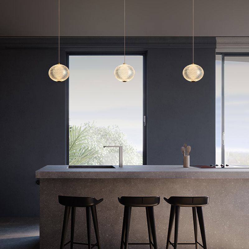 Luce a sospensione interno minimalista, illuminazione a sospensione acrilica del cilindro macaron