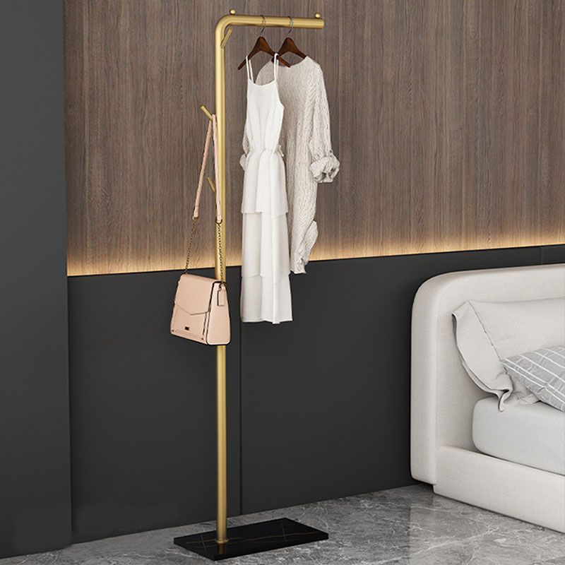 Gorgeous Coat Rack Coat Hooks Golden Metal Coat Rack for Bedroom