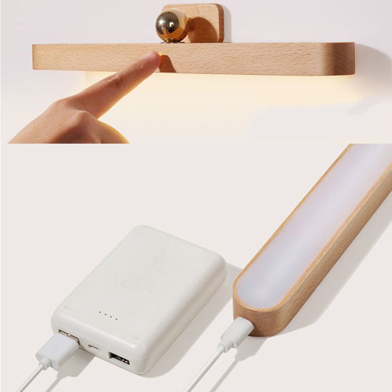 Fun a parete da muro del bagno Nordico di farsaliero a led oblunga magnetica