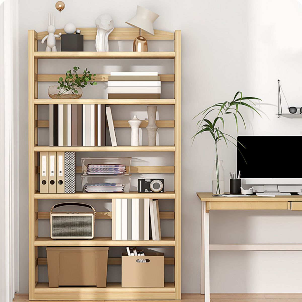 Natural Accent Chest, Contemporary Rectangle Accent Chest - Solid Wood