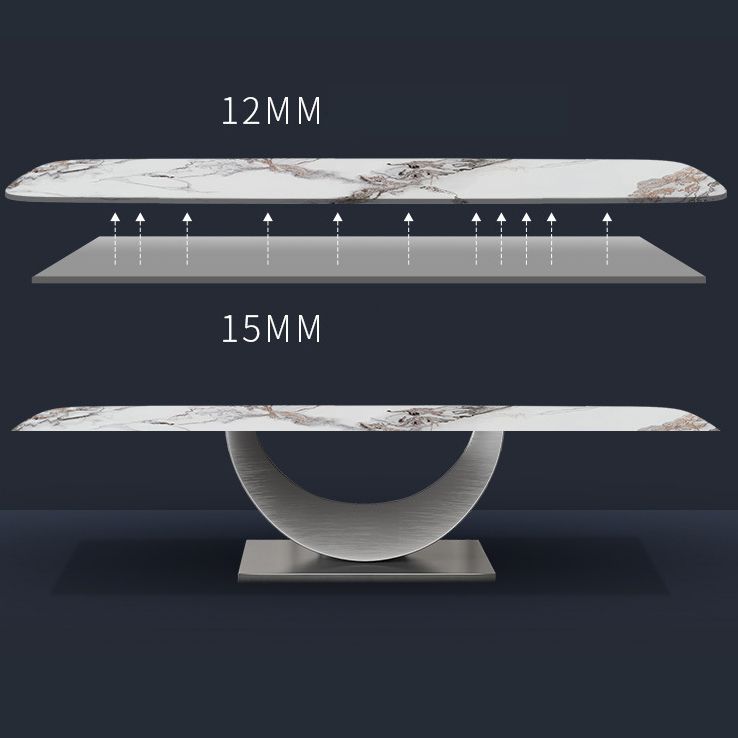 1/4/5/7/8 Pieces Modern Dining Room Set Rectangle Table Dining Set