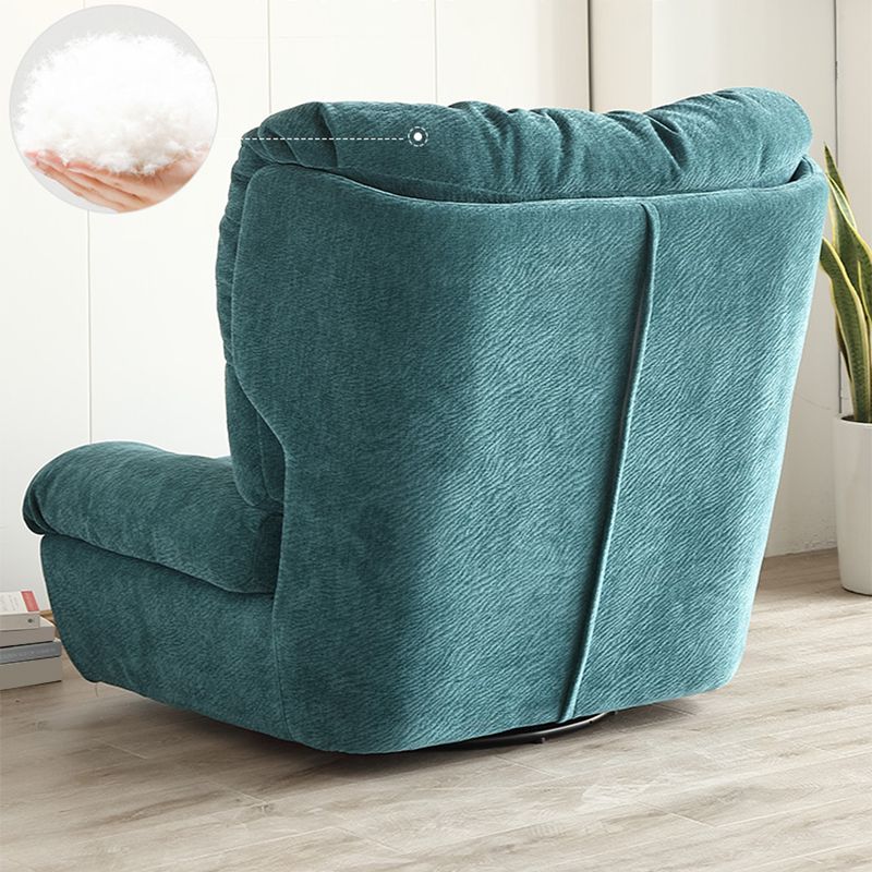 Contemporary Tufted Back Arm Chair Solid Color Armless Chair