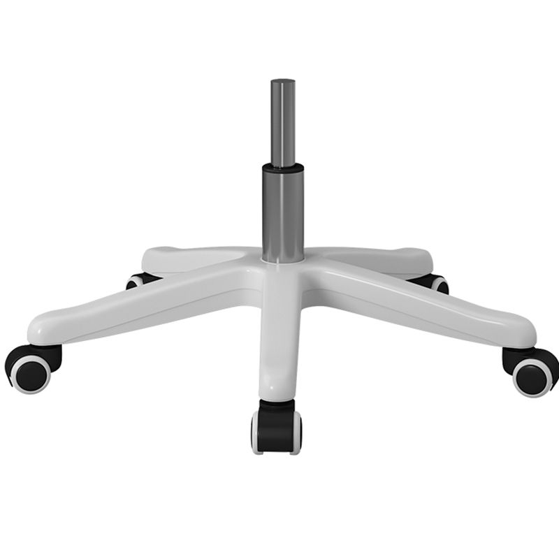 Faux Leather Desk Chair Contemporary Pillow Included Office Chair with Wheels