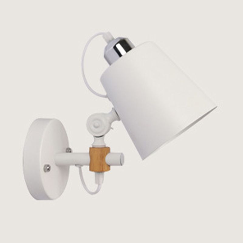 Industrial Style Empire Shape Wall Light Metal 1 Light Sconces for Living Room