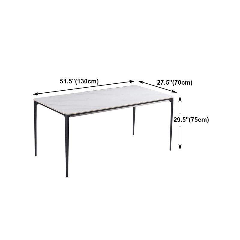 Modern 1/4/5/6/7 Pieces Dining Set Sintered Stone Dining Table Set for Home