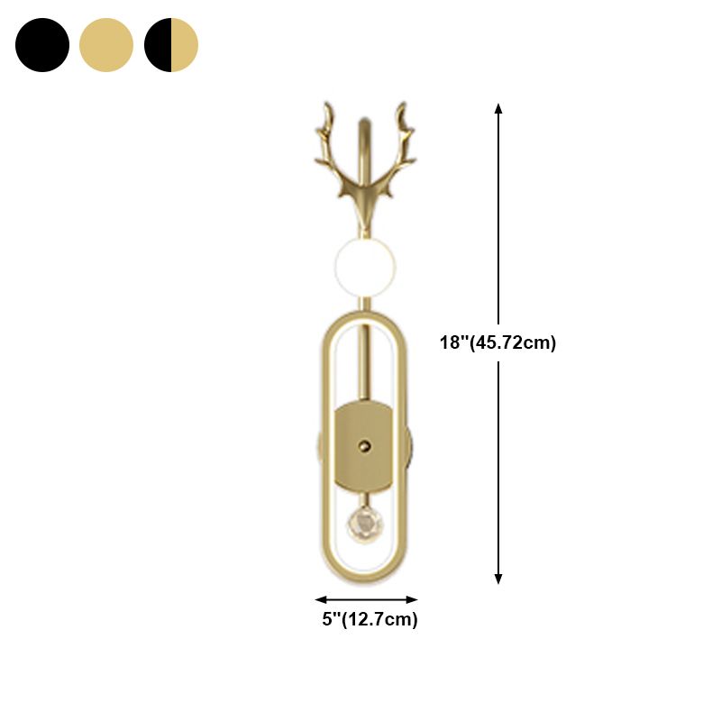 Geometry Wall Lights Modern Style Metal 2 Light Wall Mount Lights