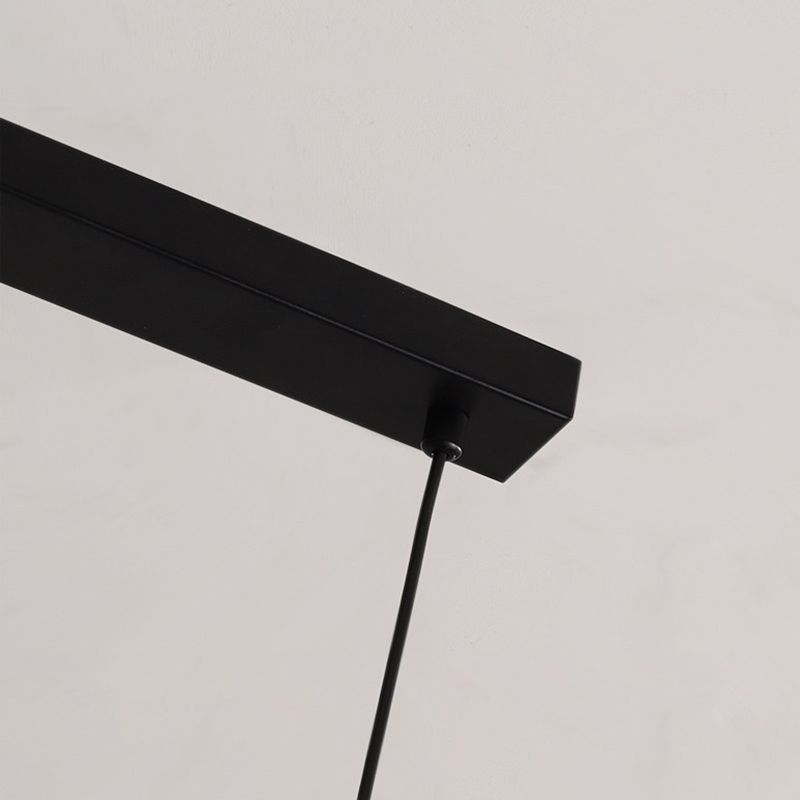 Moderne creatieve kegel hanger licht smeedijzeren macaron hangende lamp voor eetkamer