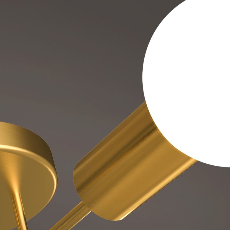 Light Light Flush Mount Éclairage Industriel Style Spoutnik Design Metal plafond Mouted Light