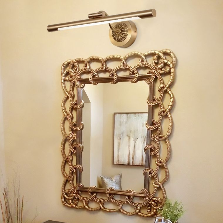 Luci a specchio vanità tradizionali Acrilico Acrilico Acrifide per il bagno