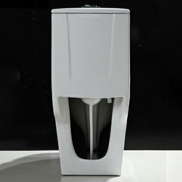 Contemporary One Piece Flush Toilet White Urine Toilet for Bathroom