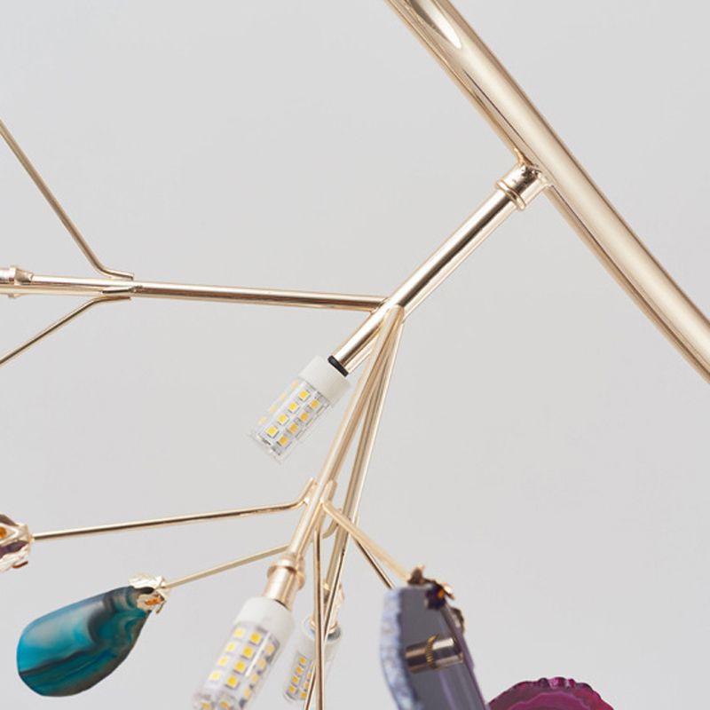 Modern Firefly Island Pendant Lights Metal Multiple-Light Island Light Fixtures