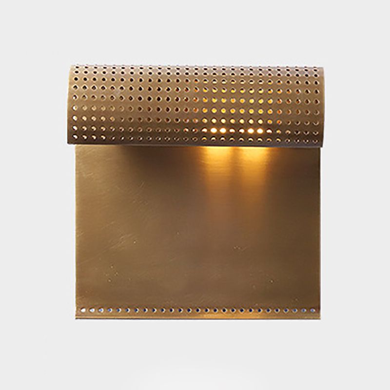 Postmodern Metal Wall Lamp Household Wall Sconce Lighting Fixture for Bedroom