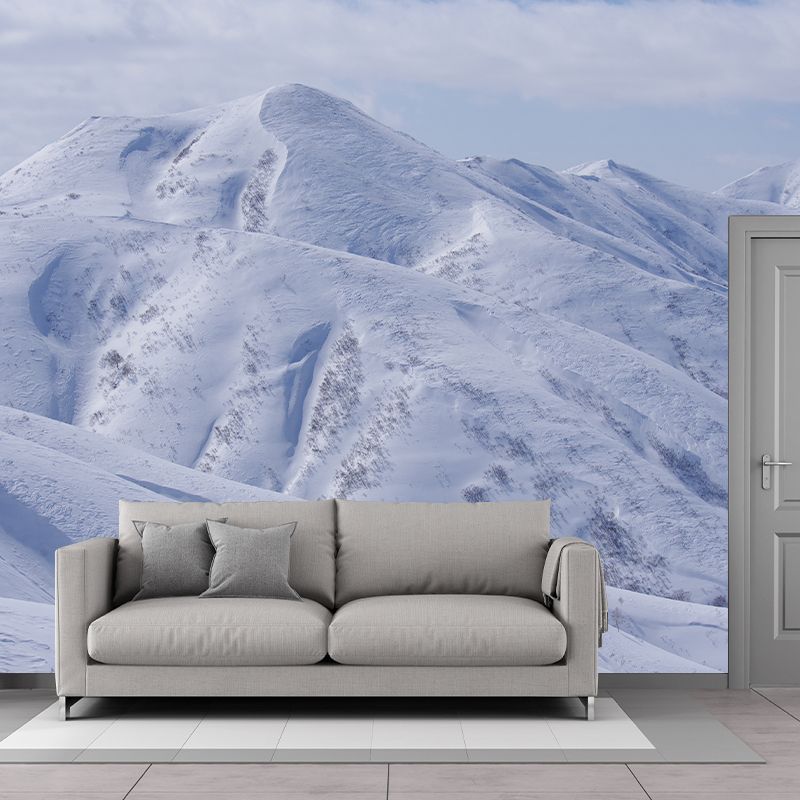 Mountain Scenery Mural Wallpaper Moisture Resistant Living Room Bedroom Home Decor