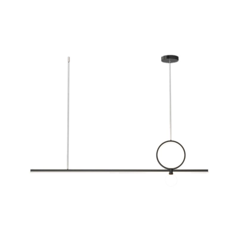 Linear Modern 3 - Light Kitchen Island Fixture Interior LED Ceiling Pendant Lighting